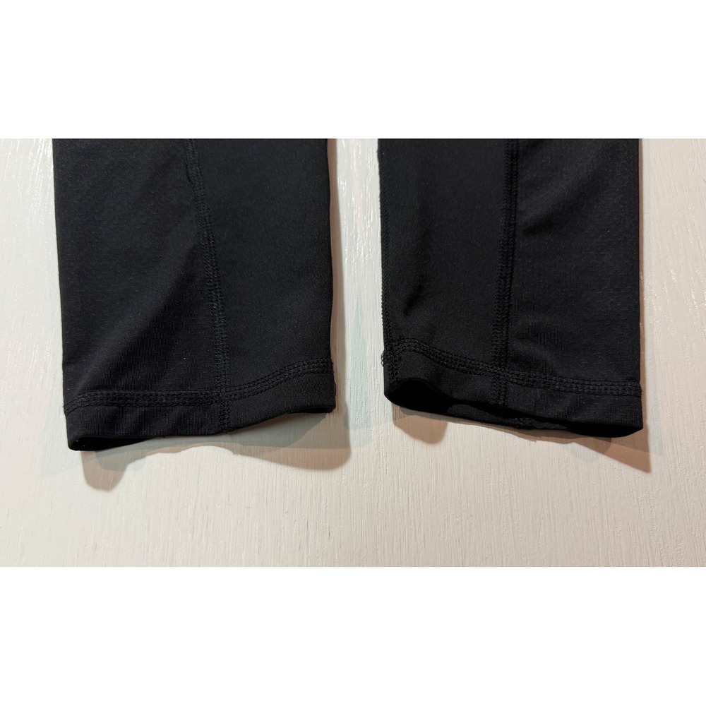 Adidas Primegreen Aeroready Leggings Black White 3-Stripe Pocket Tights Womens M - Picture 4 of 8